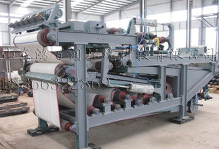 帶式壓濾機 高效污泥脫水與壓縮的環保設備